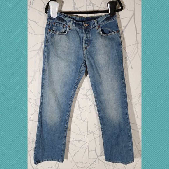 Lucky Brand VTG USA Made Light Wash High Rise Bootcut Jeans - Picture 5 of 7